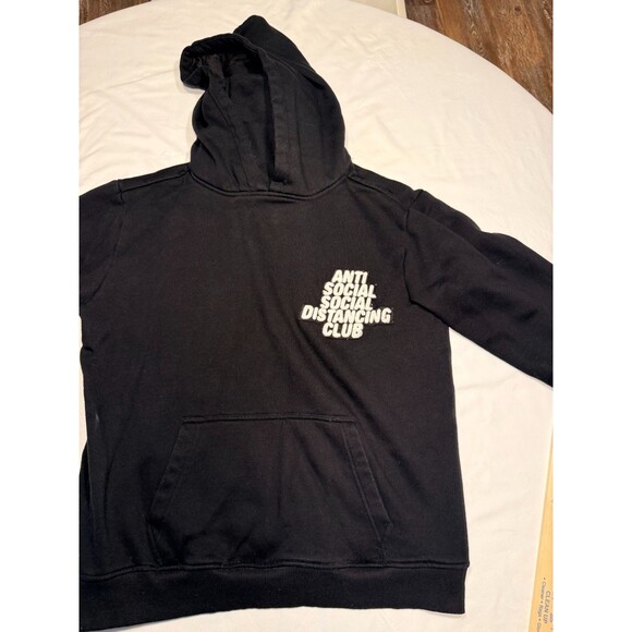 Anti Social Social Club Torn Pages Of Our Story Hoodie Size Medium - Picture 1 of 4